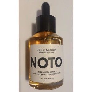 NEW Noto Botanics Deep Serum Face + Neck Serum Profond | 2oz Full Size MSRP $59